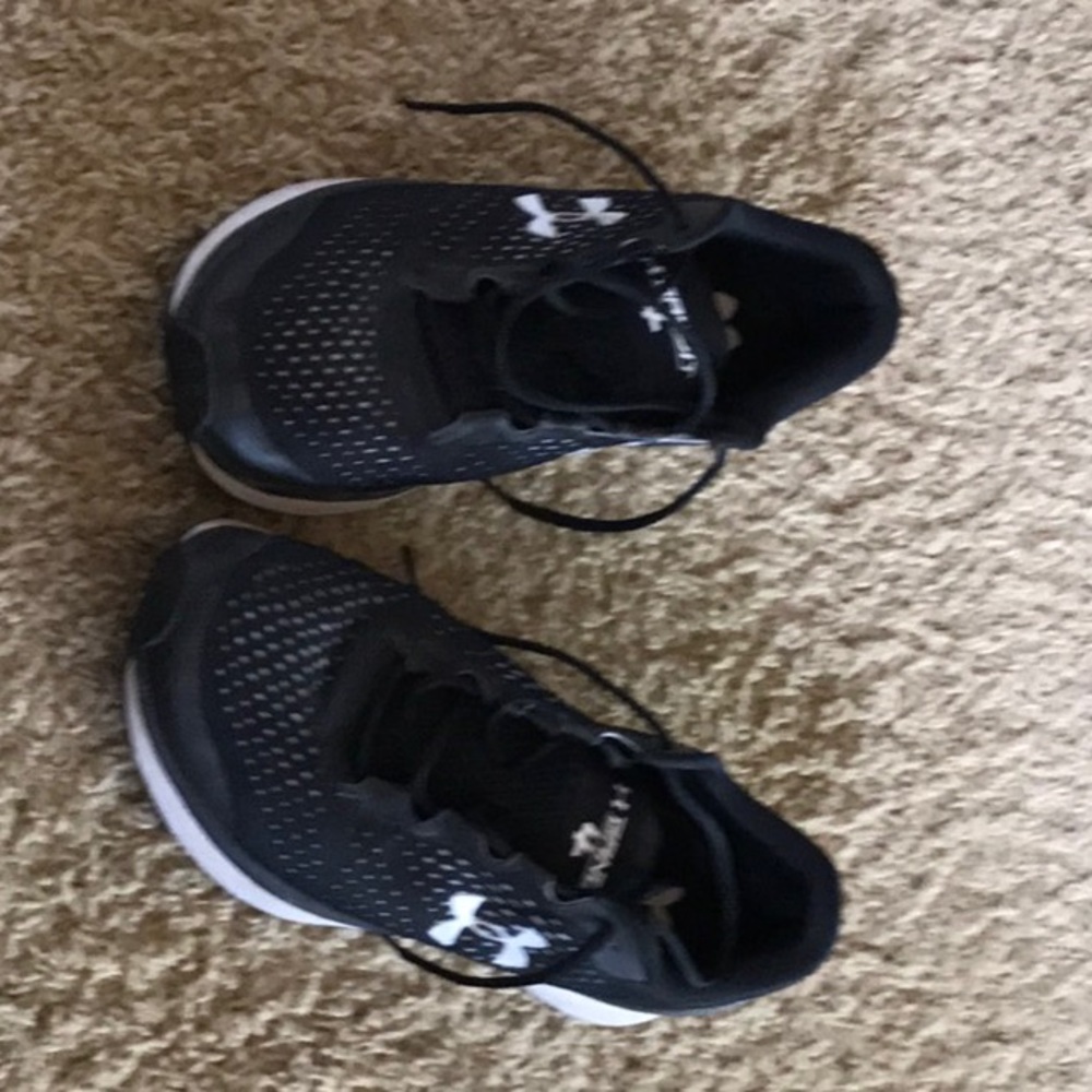 Under Armour Cross Trainers; comfortable; barely worn; Fits true to size.
